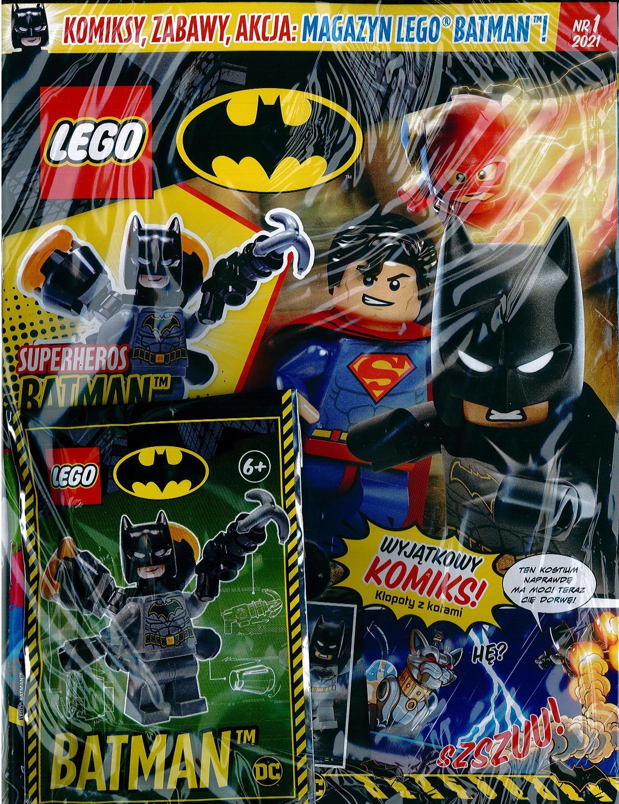 Lego Batman nr 1/21 +figurka Batmana