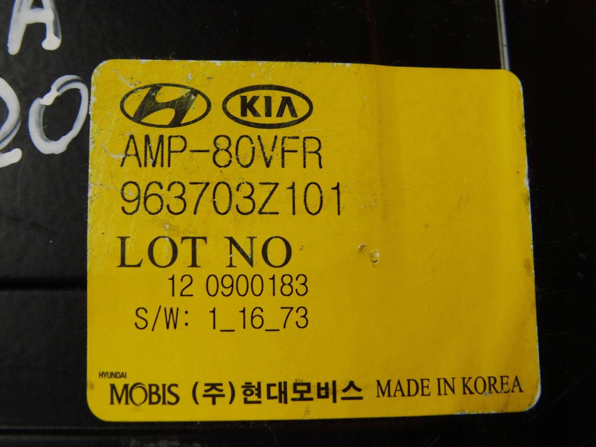 Hyundai i40 amplifier 96370-3Z101