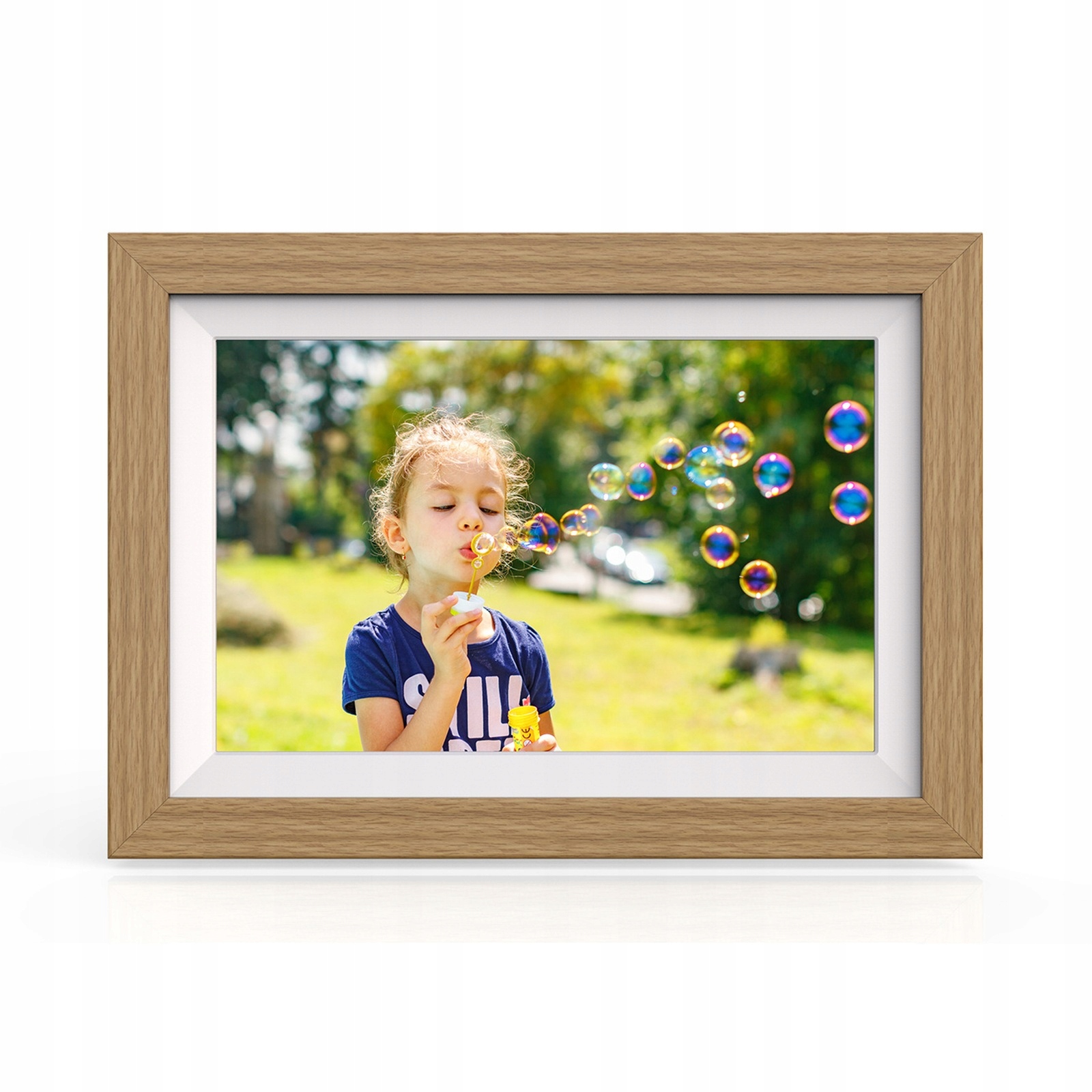 Rámeček Digitální 10.1'' s aplikací Frameo 32GB světle hnědý