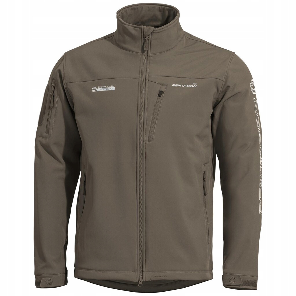Softshellová bunda s kapucí a membránou Pentagon Reiner 2.0 Escape Ral 7013 M