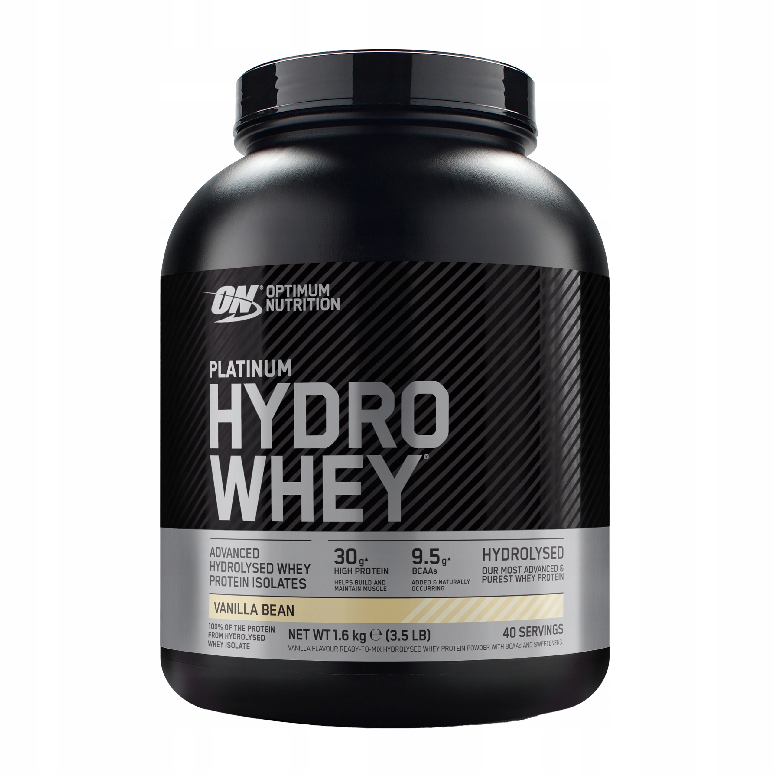 Protein Optimum Nutrition Platinum Hydro Whey 1600 g Wph Vanilka Izolát