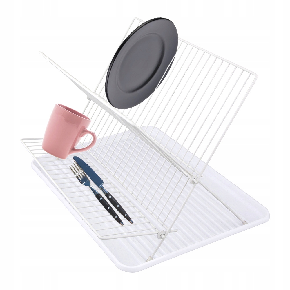 SUSZARKA DO NACZYŃ OCIEKACZ Z TACKĄ 2POZIOMOWA