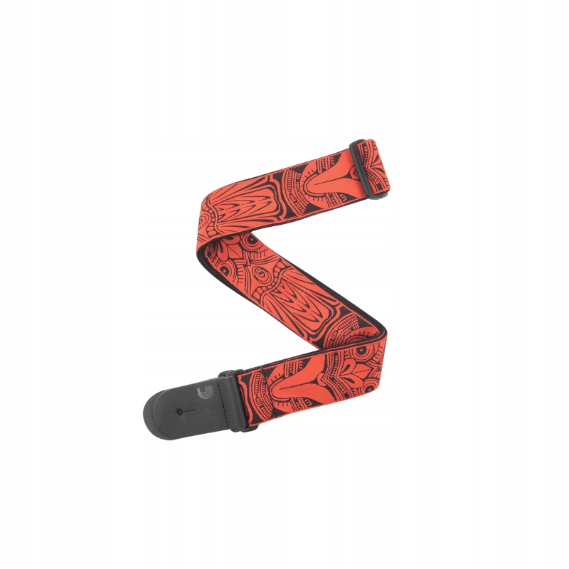 D'Addario T20W1423 Woven Tiki Mask Red