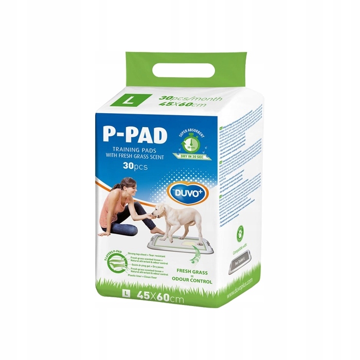 

Duvo+ Podkłady dla psa zapach traw L 45x60cm 30szt