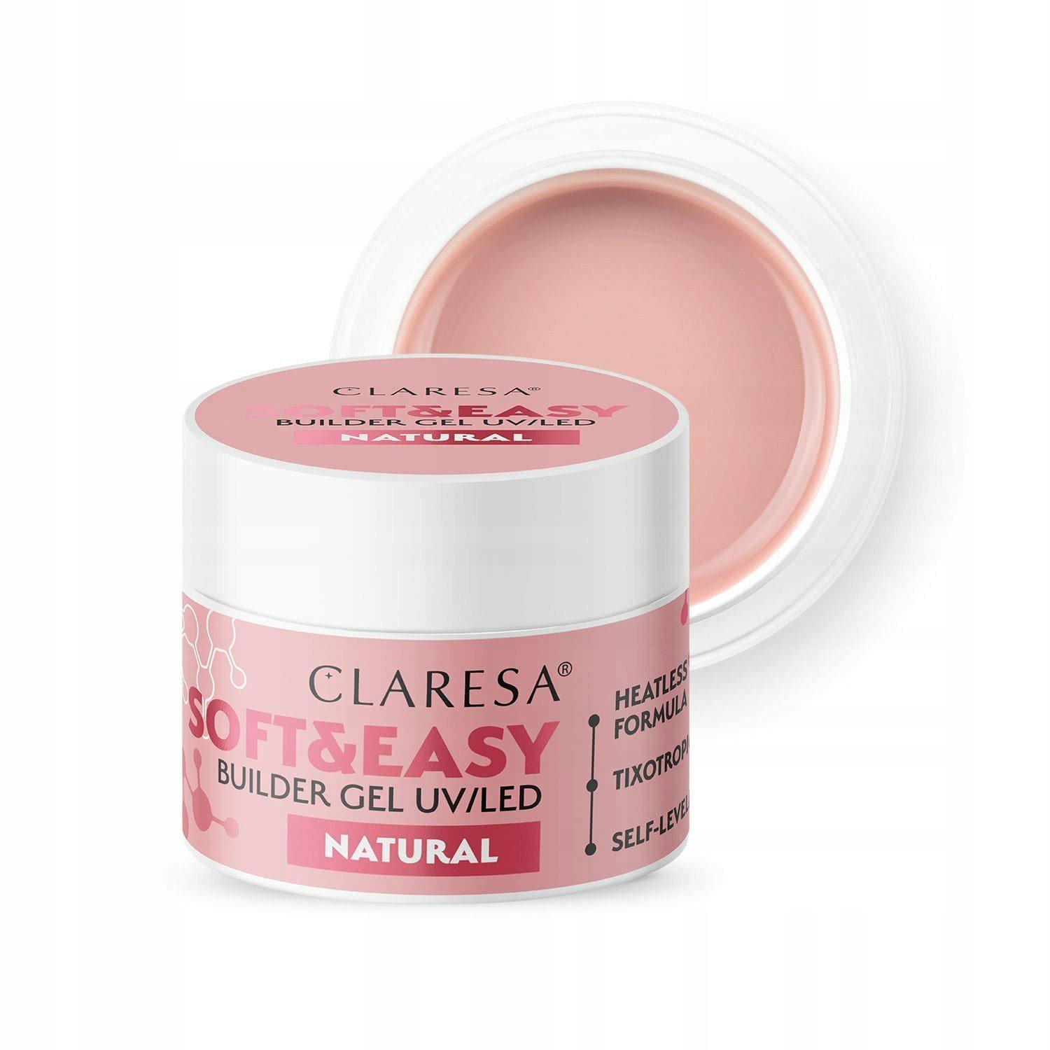 Stavební gel nehtů Claresa Soft&Easy 90 g