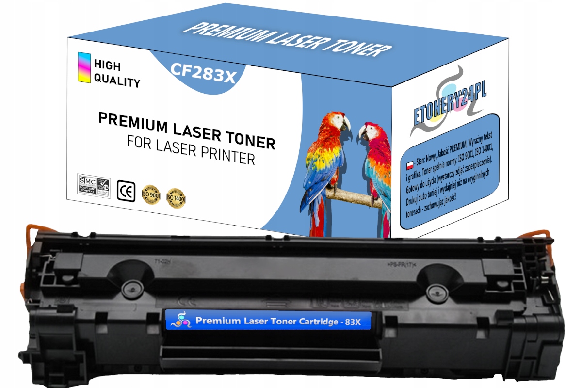 

Toner Hp 83X 283X CF283X Premium XL