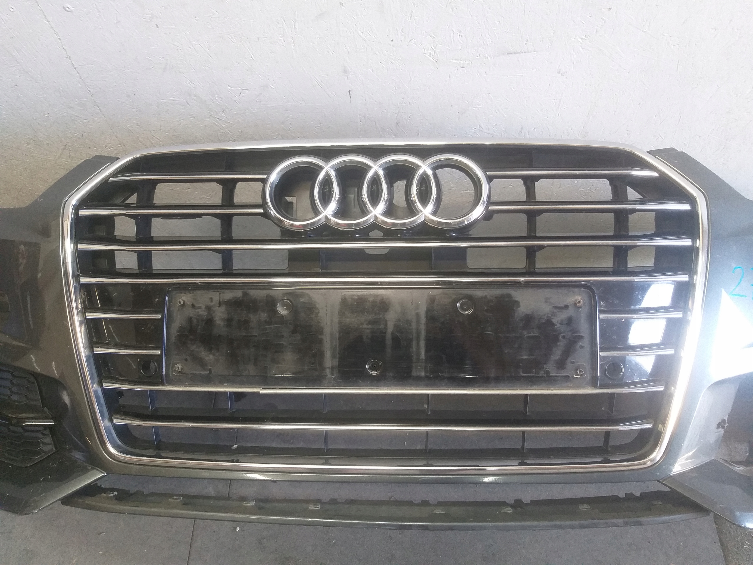 bumper front AUDI A6 C7 4G0 LIFT 14- S LINE