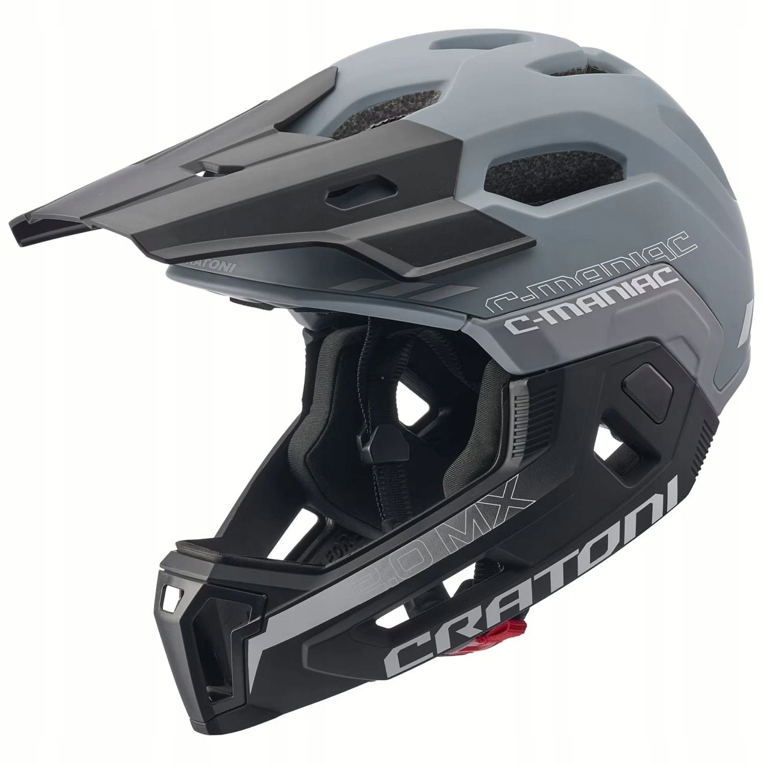 helma Cratoni C-Maniac 2.0 MX Grey Matt