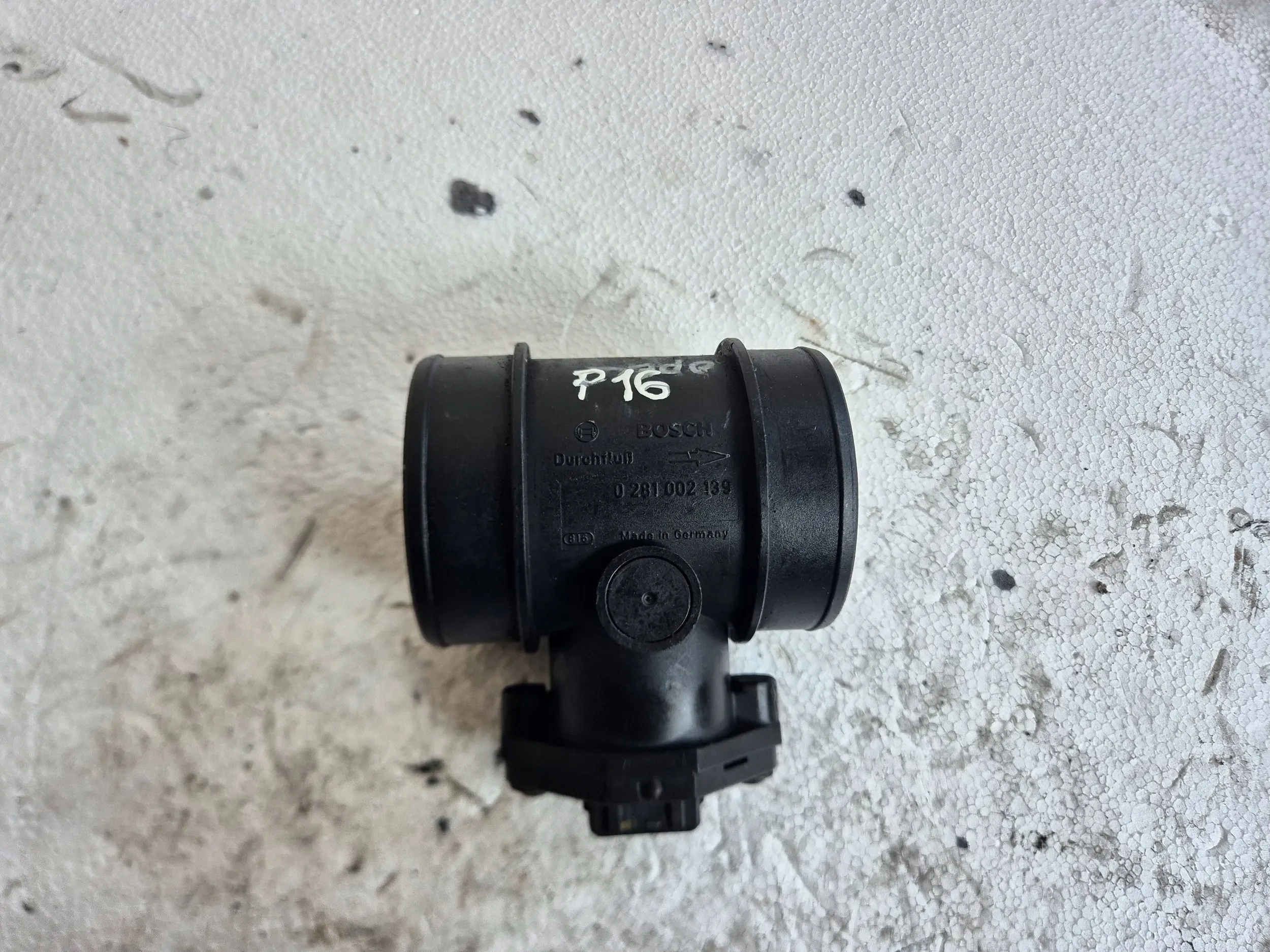 flow meter 0281002139 Opel Vectra B 2.0 TDI 97