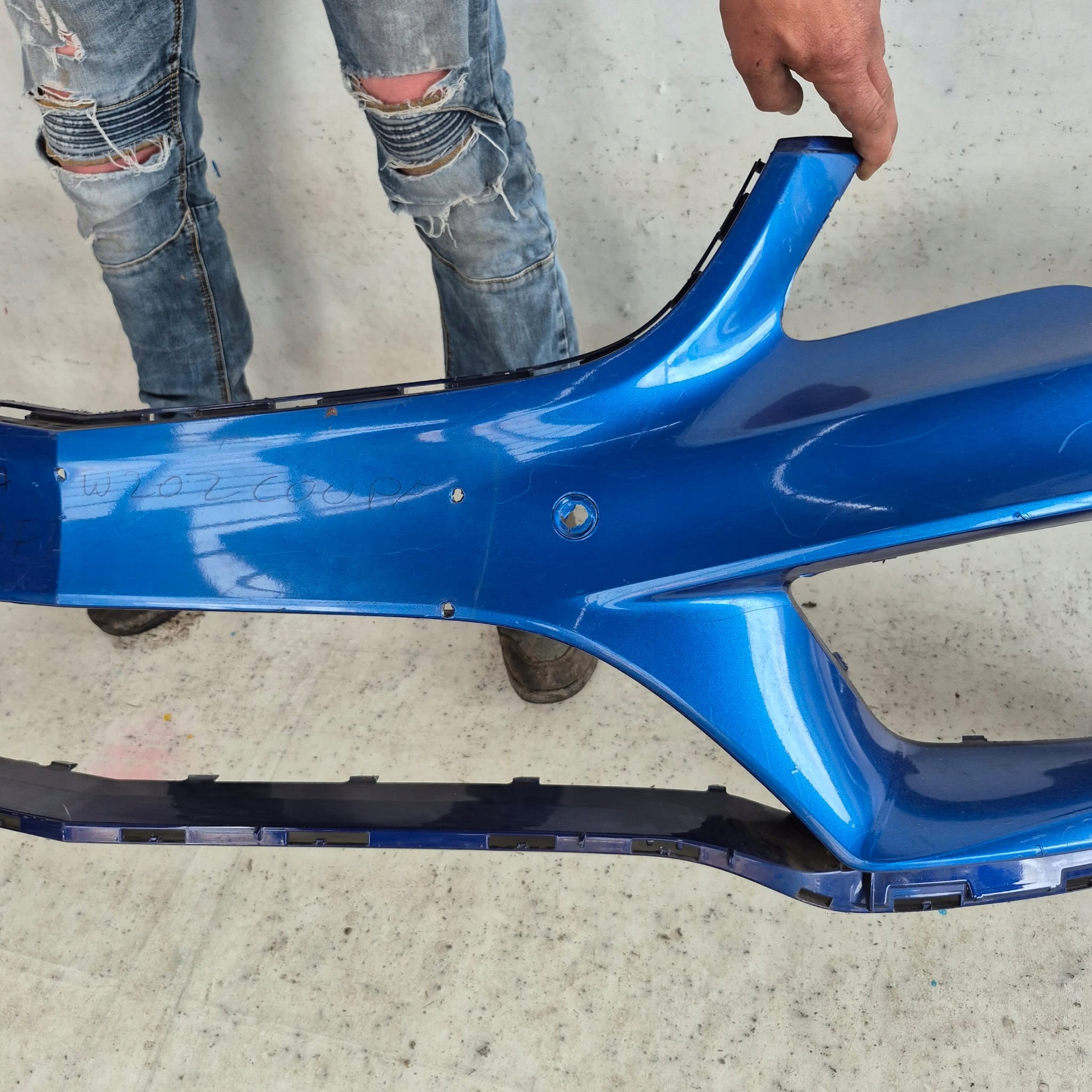 MERCEDES E-KLASA C207 A207 COUPE AMG LIFT 13-17 bumper front front PDC