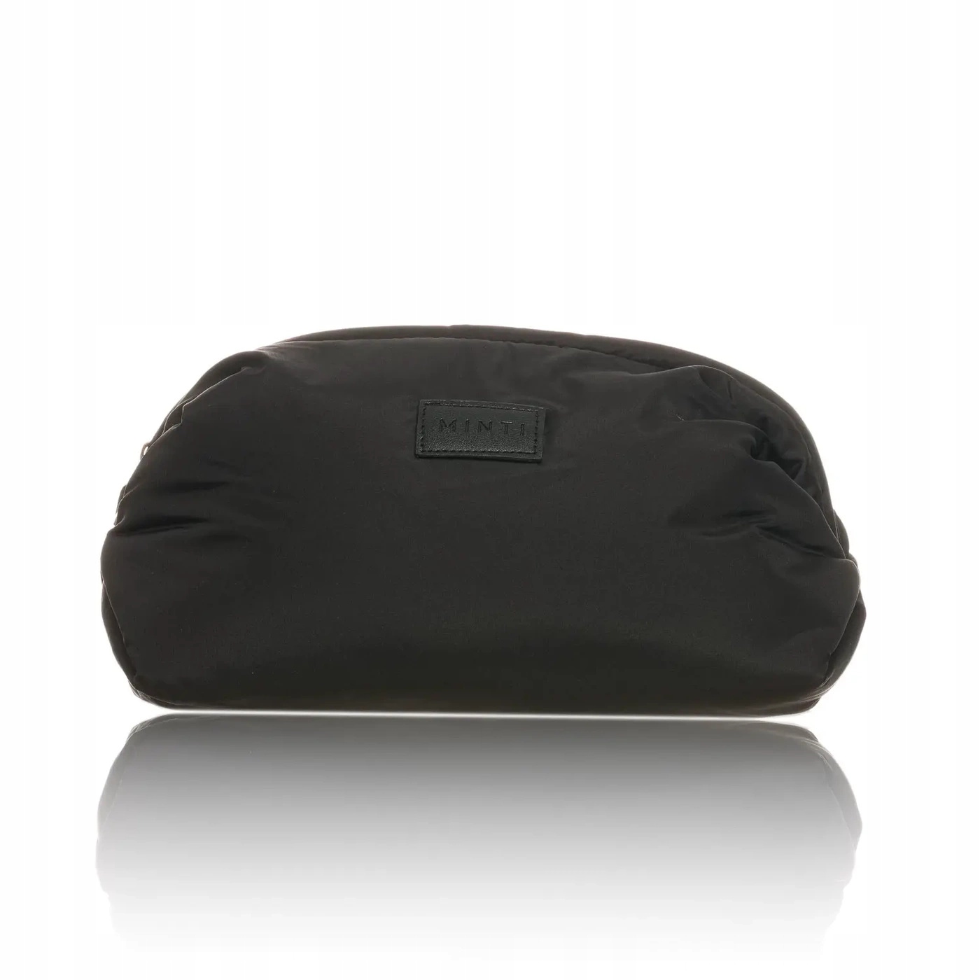 Minti Collection Large Pillow Puff Bag Black Měkká kosmetická taška