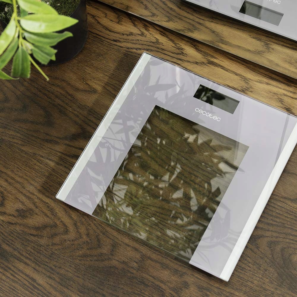 CECOTEC DUŻA WAGA ŁAZIENKOWA 300X300 MM DESIGN Z HARTOWANEGO SZKŁA — miniatura 5