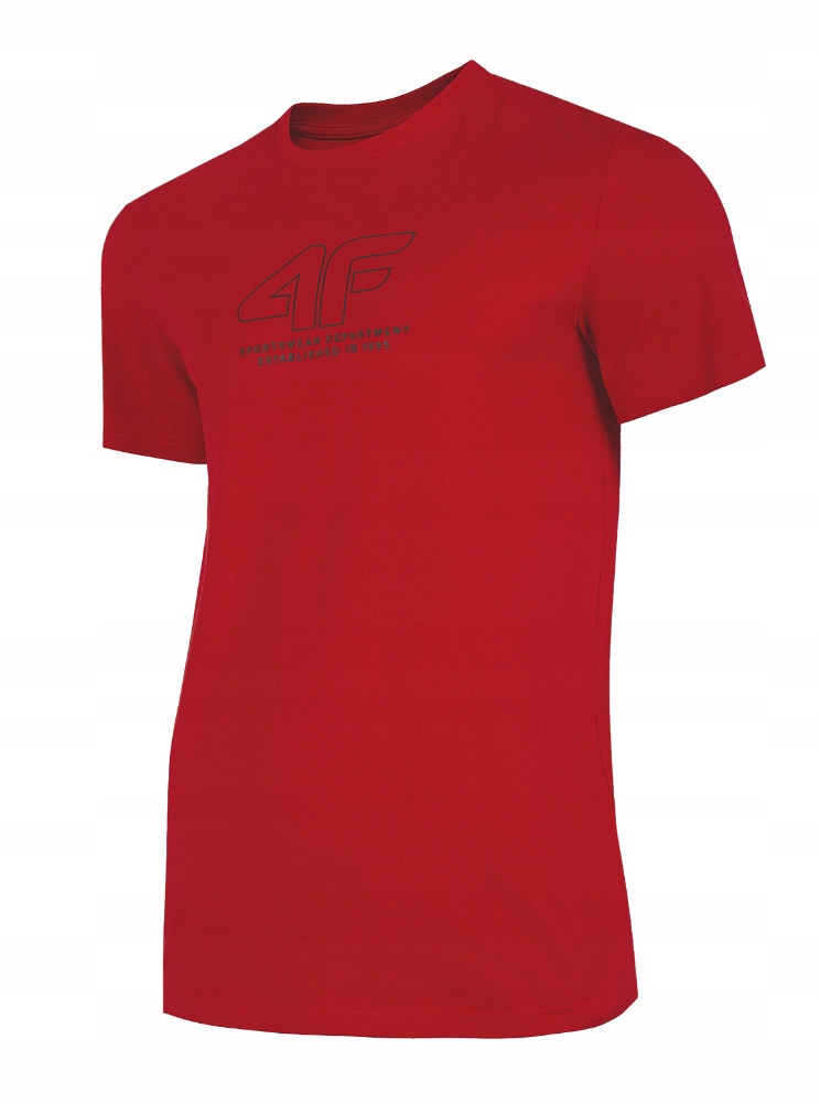 

4F T-shirt Koszulka Męska TSM016 Czerwona XL