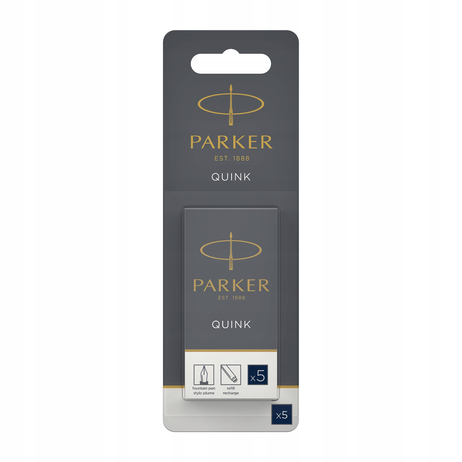 

Naboje atramentowe Parker standard granatowy