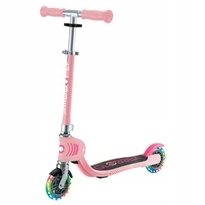 Hulajnoga Flow Foldable Junior Lights Pastel Pink (870-210)