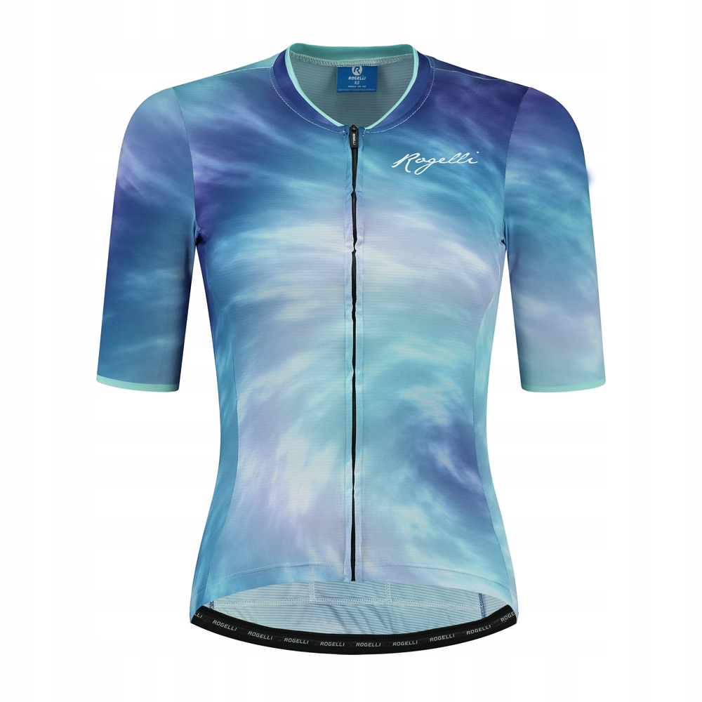 Rogelli Tie Dye modna, damska koszulka rowerowa
