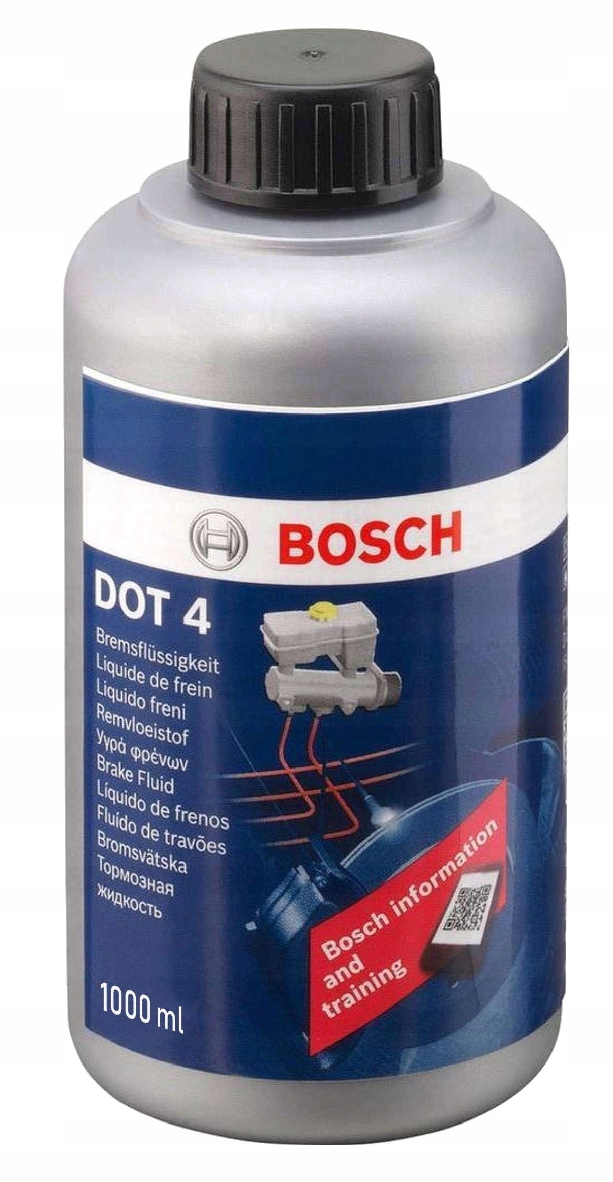 PŁYN HAMULCOWY BOSCH DOT4 DOT-4 DOT 4 1000ml 1L