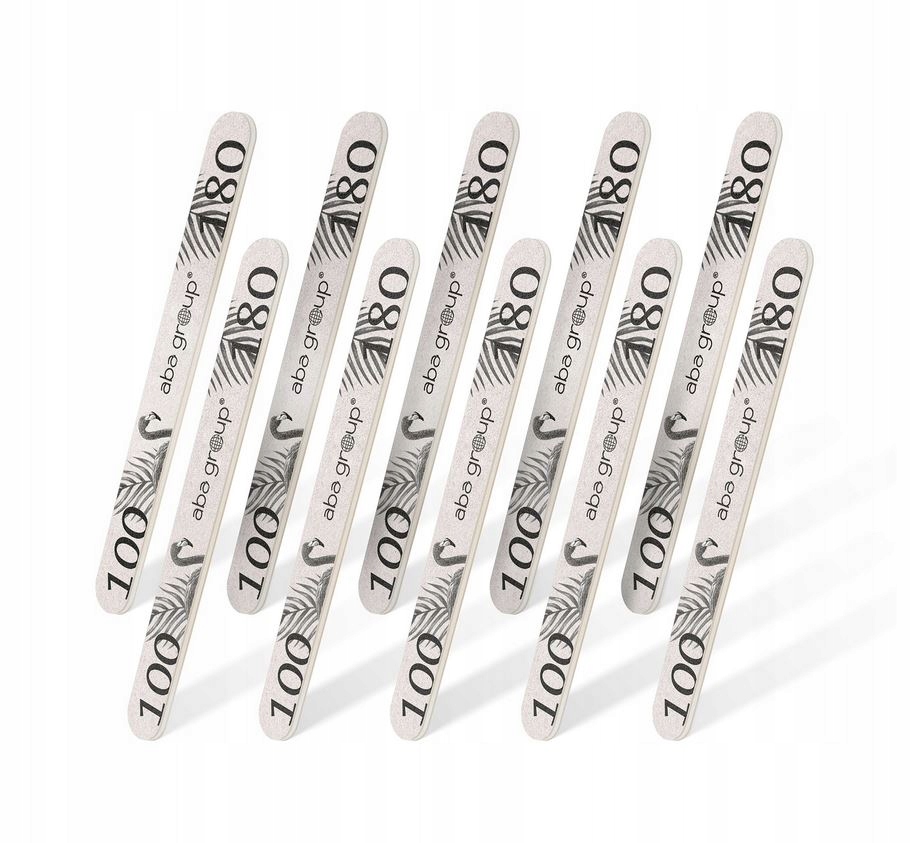 

Aba Group Pilnik Prosty 100/180 Slim Zestaw 10 szt