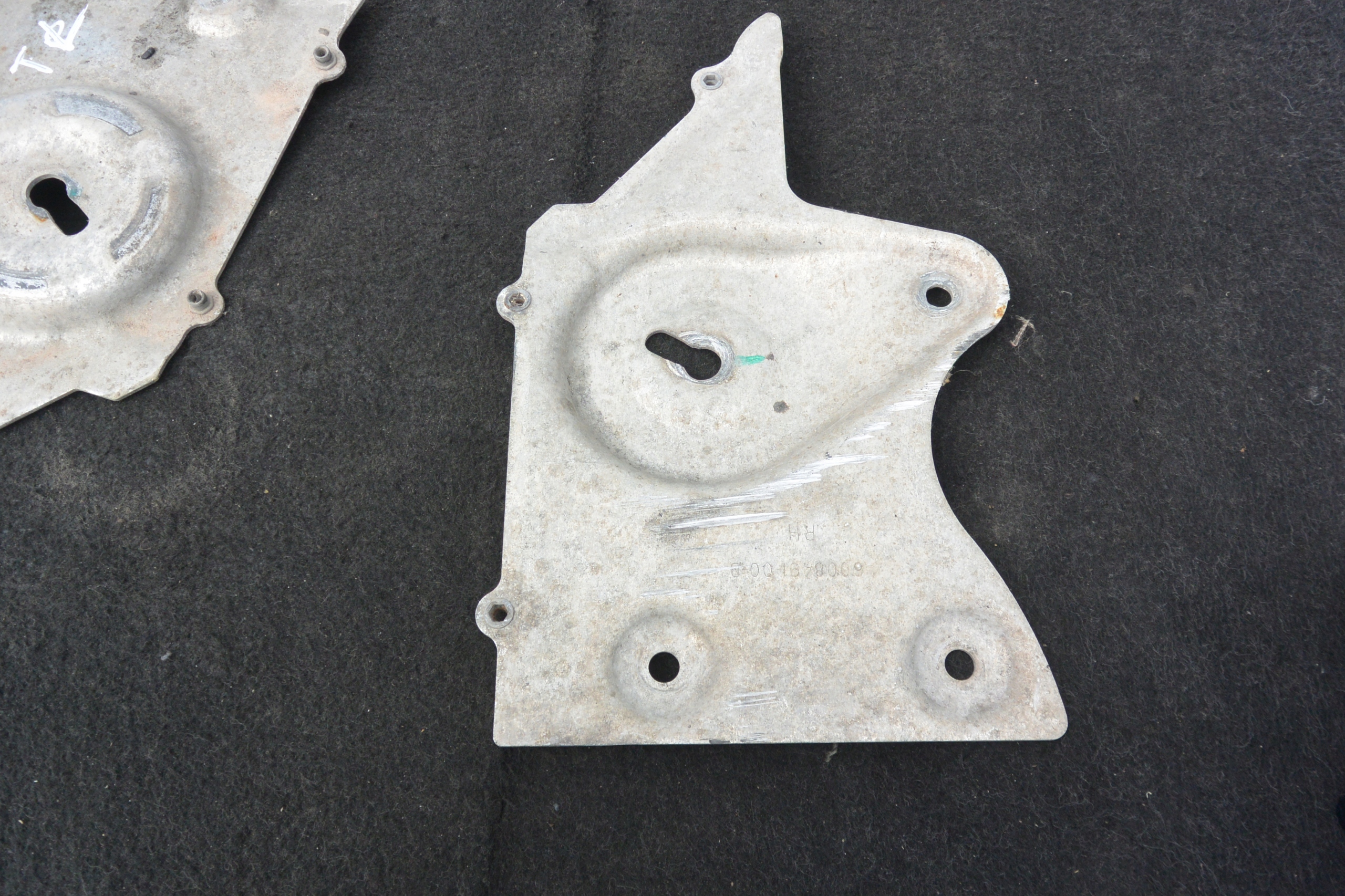 cover console siders rear part KPL TESLA MODEL S 12-16