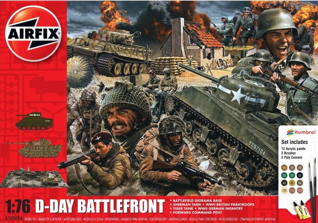 Dárková sada Airfix 50009A D-Day Battlefront 1:72