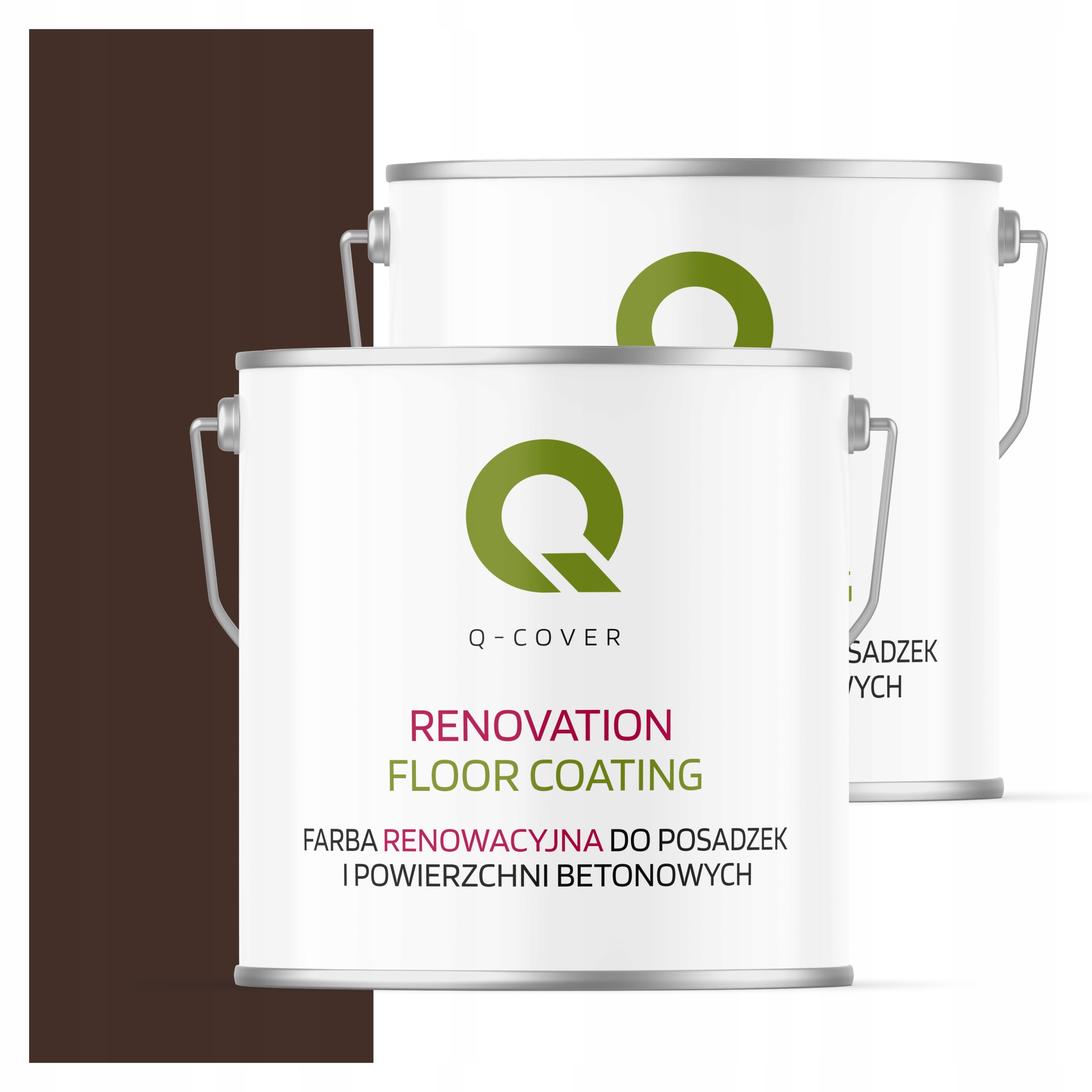 Ochranná farba na podlahy Renovačná čokoládová hnedá 8017 Satén 5L