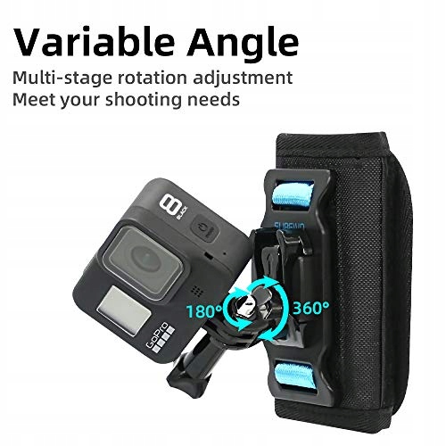 SUREWO Uchwyt Na Ramię Do Kamer GoPro Hero 13-5 DJI Osmo Action 5-3 — miniatura 3