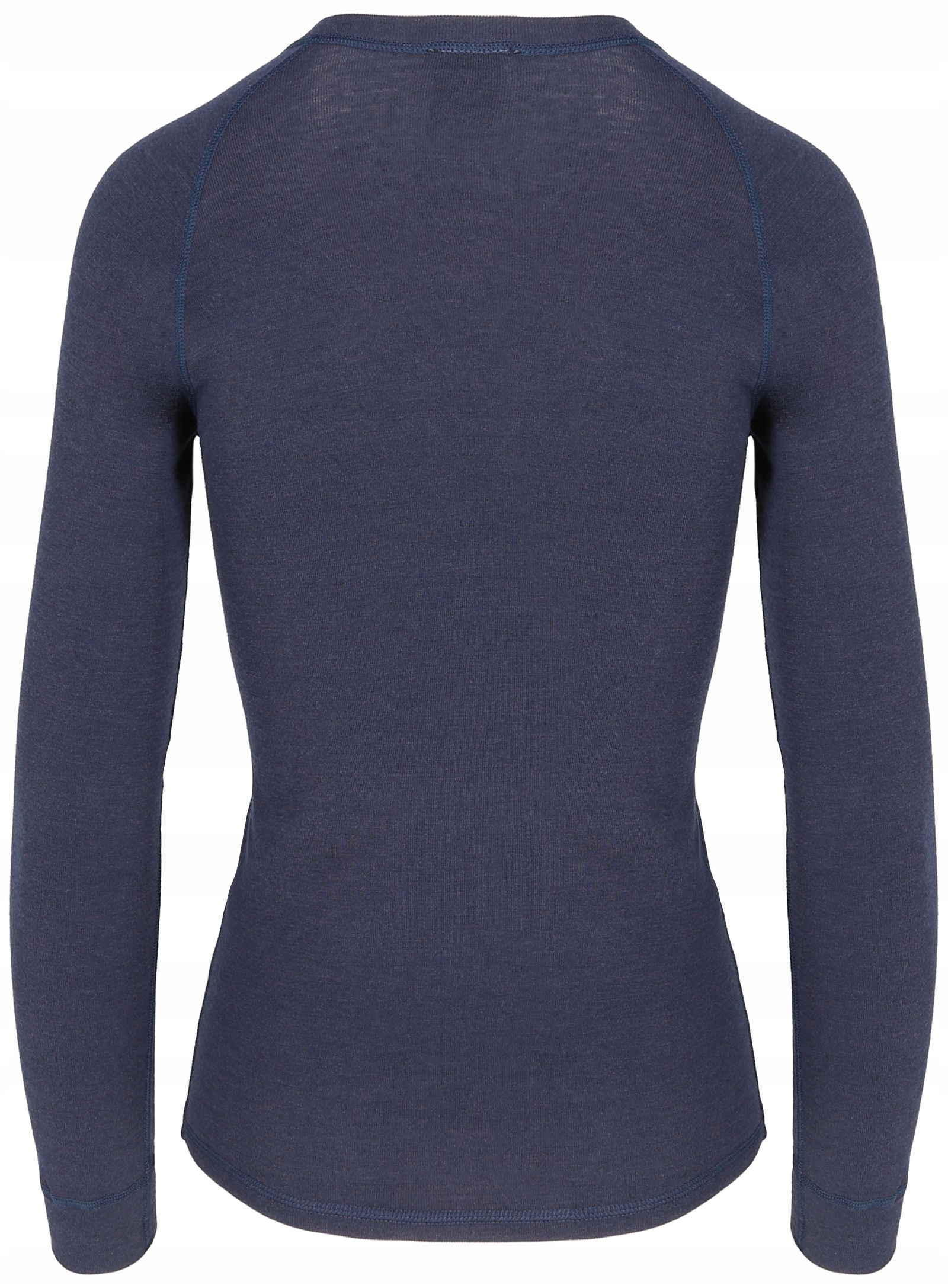 damska granatowa koszulka (pod szyję) termoaktywna z wełny Merynosa S Płeć kobieta