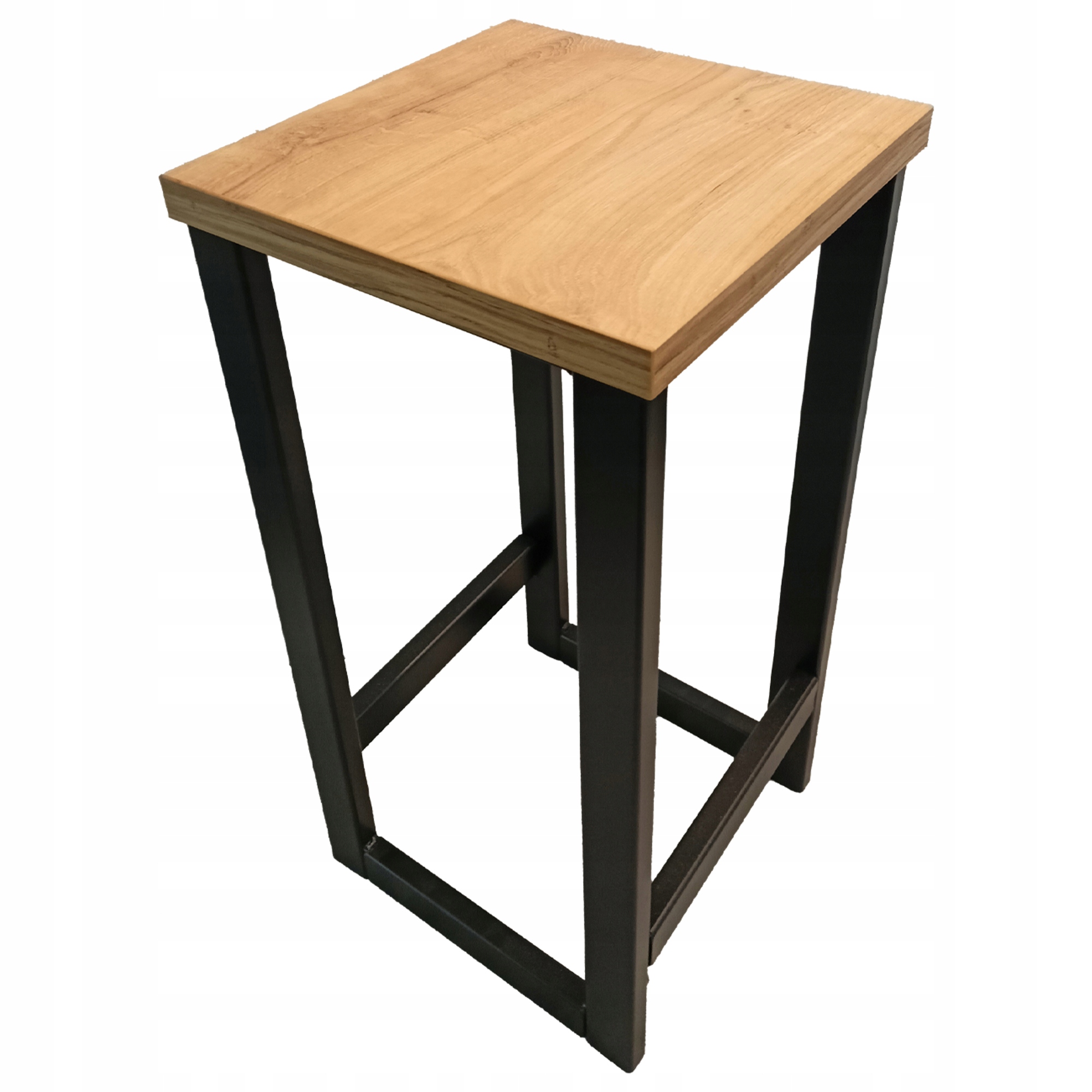 Barová Židle Kovová Barová Stolička Loft 60 cm Polská Výroba