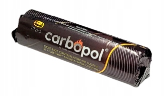 WĘGIELKI DO KADZIDŁA TRYBULARZOWE 1 ROLKA, 10 szt