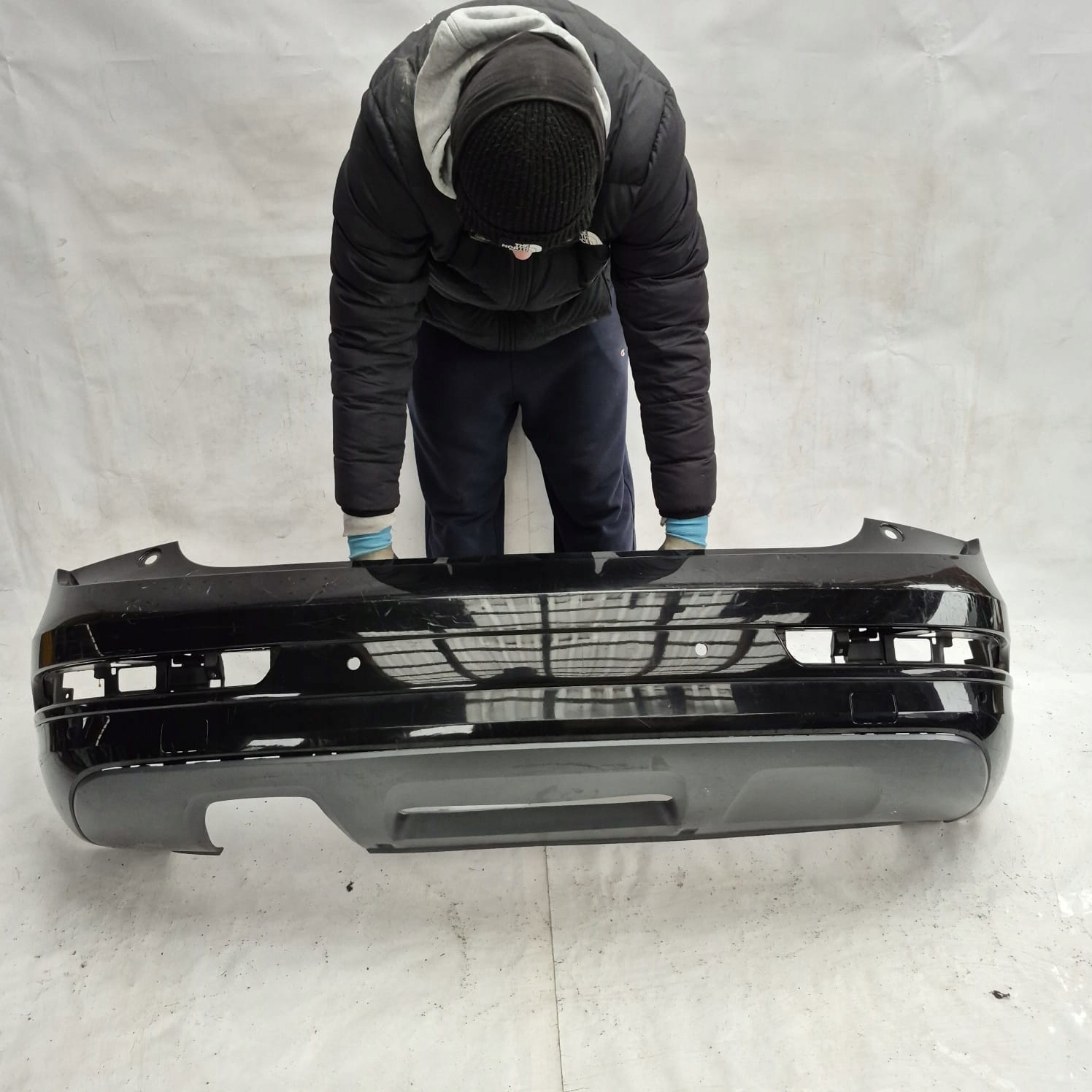 AUDI Q3 and 1 LIFT 14-18 bumper rear part rear PDC