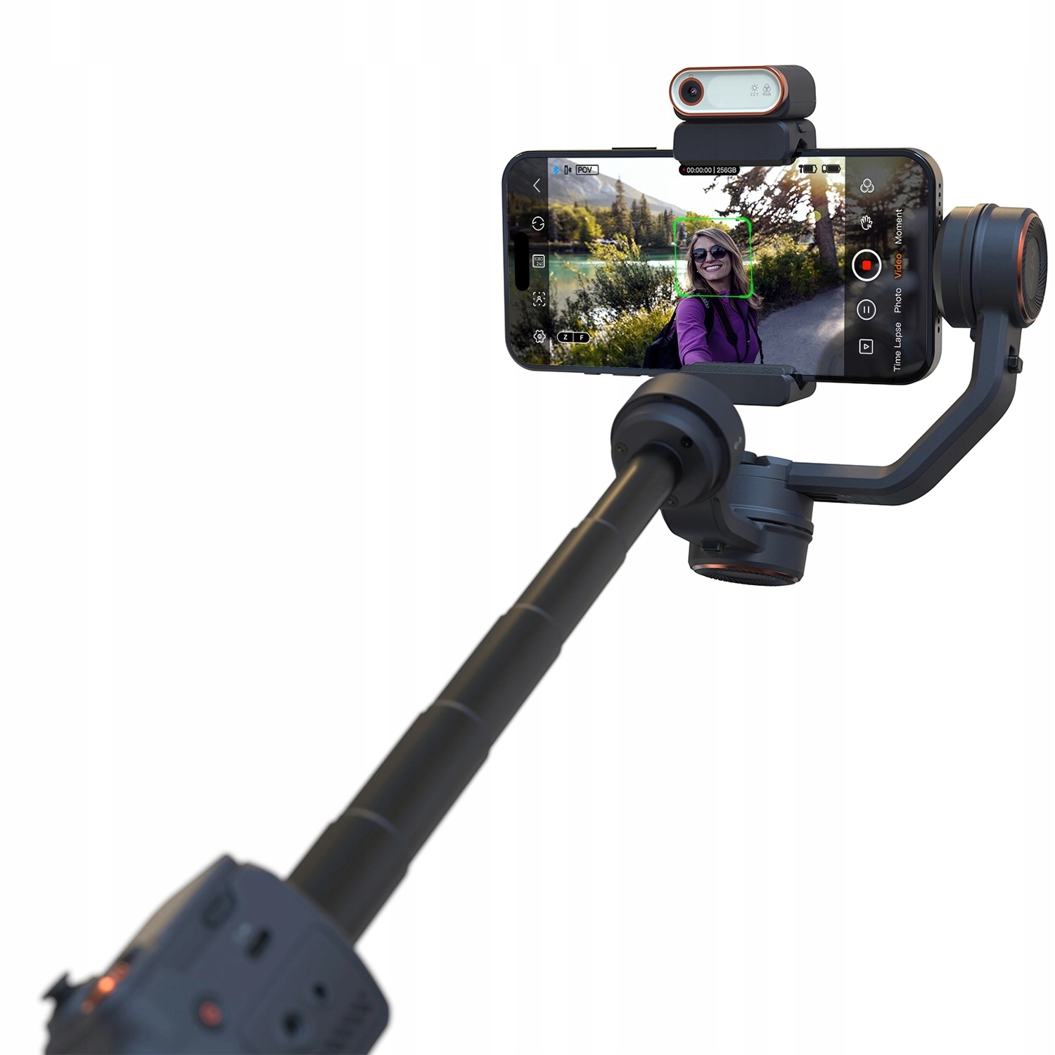 Gimbal stabilizator Hohem iSteady M7 AI Tracker, wysięgnik