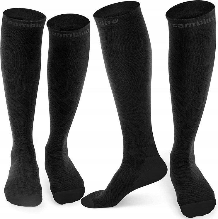 H494 Cambivo Skarpety Podkolanka Kompresyjne Uciskowe Uniseks 38-40 2PACK