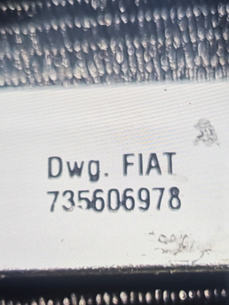 ремень безопасности правый натяжитель перед lancia YPSILON