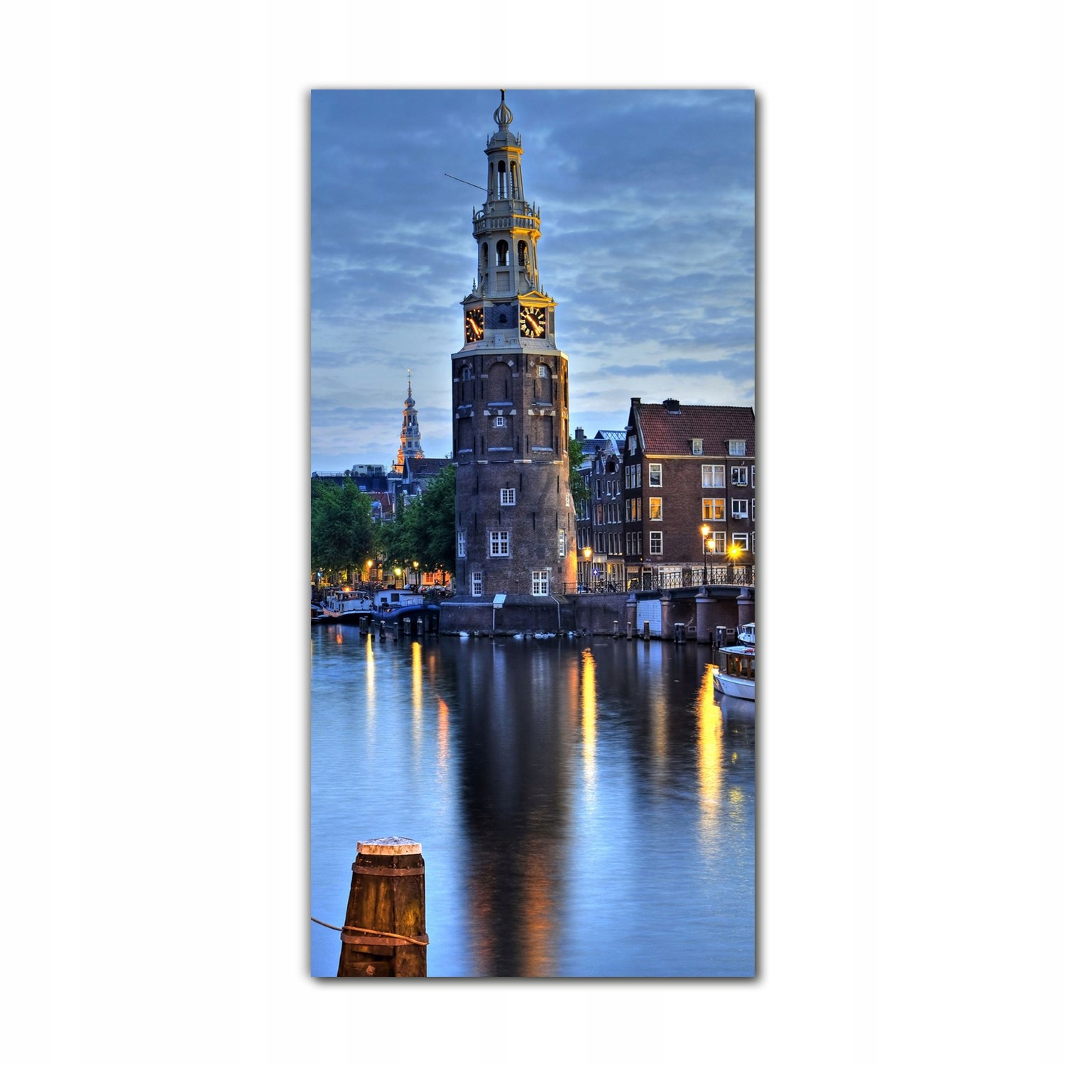 

Foto szklane ścienne 70x140 cm Wieże kościół niebo