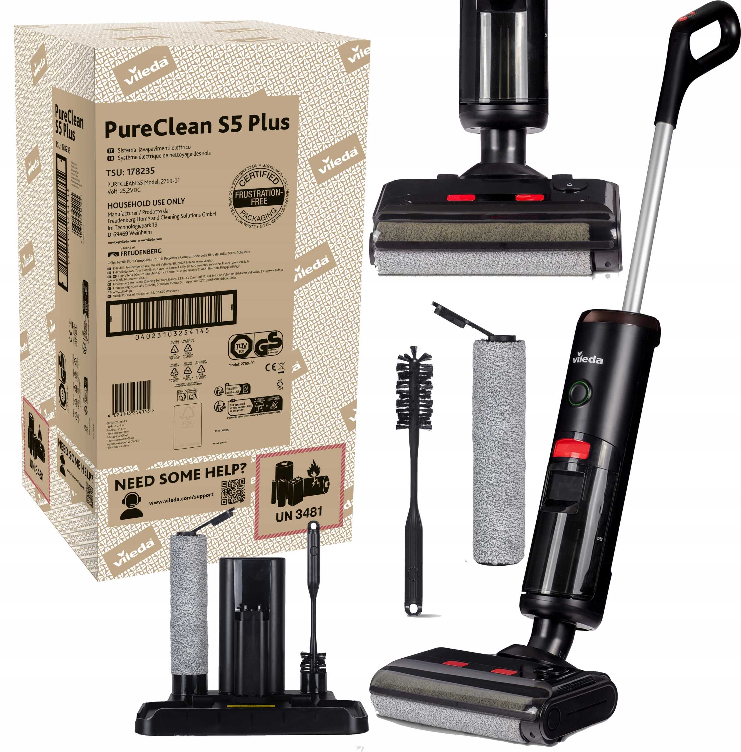 Vysavač Vileda Pure Clean S5 Plus