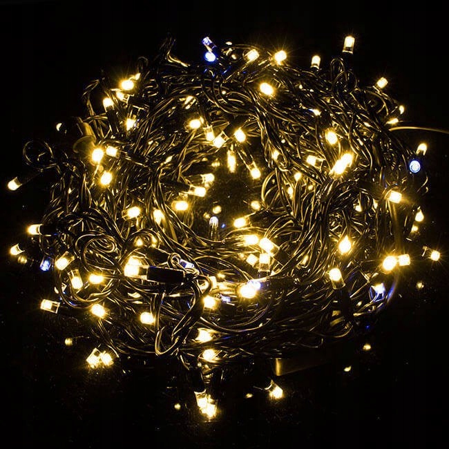 

Lampki Choinkowe 500 Led Biały Ciepły Flash