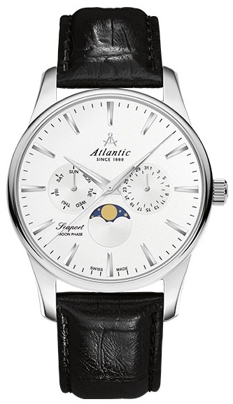Pánské hodinky Atlantic Seaport Moon Phase