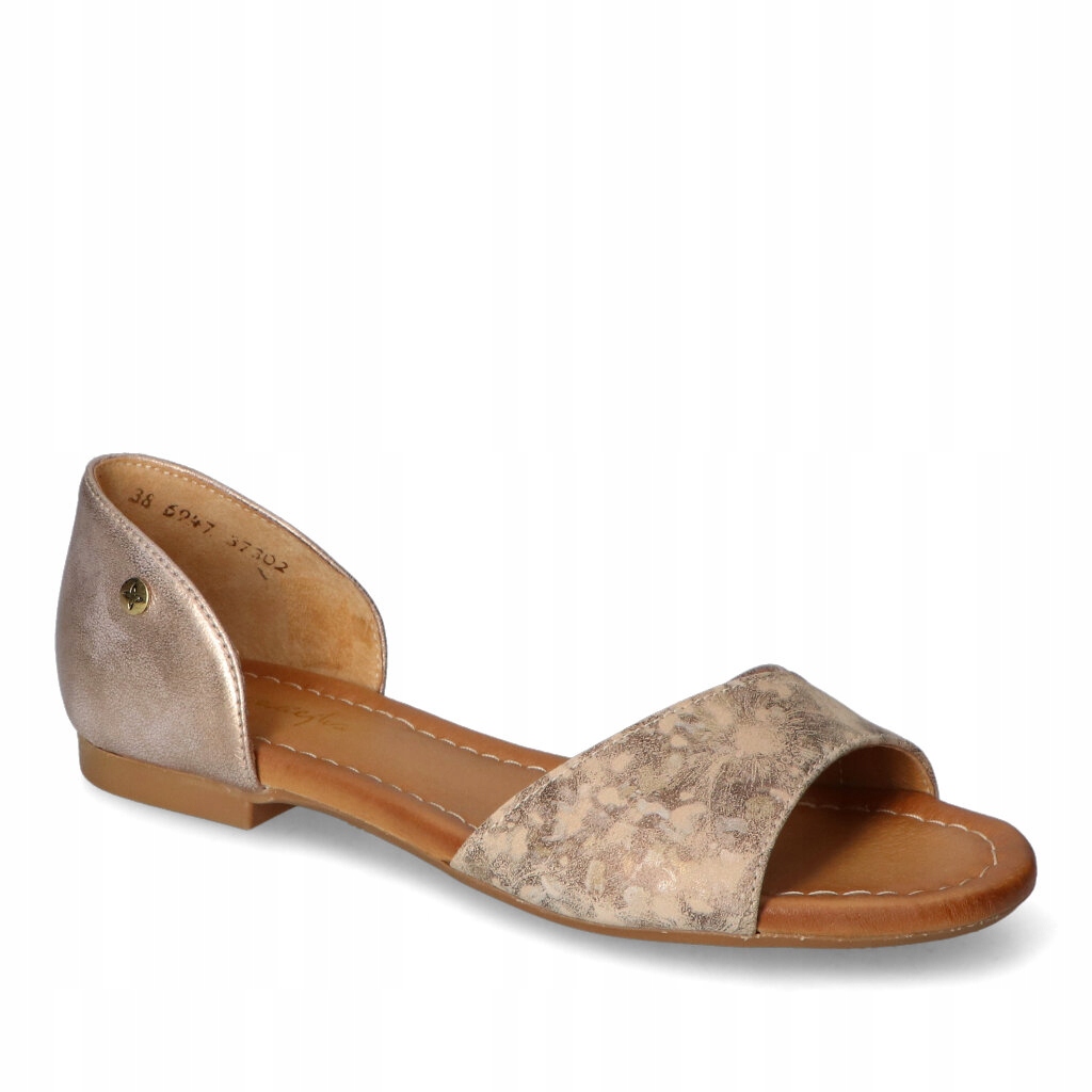 Sandály Maciejka 06947-25/00-1 Zlaté 41