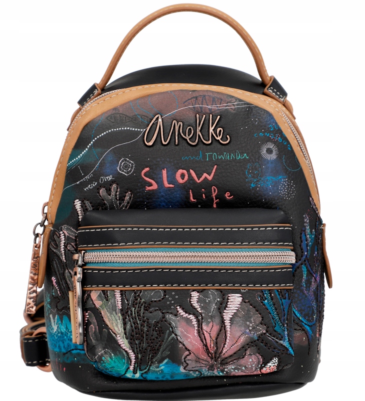 

A291 Anekke Mediterranean Coral mini plecak