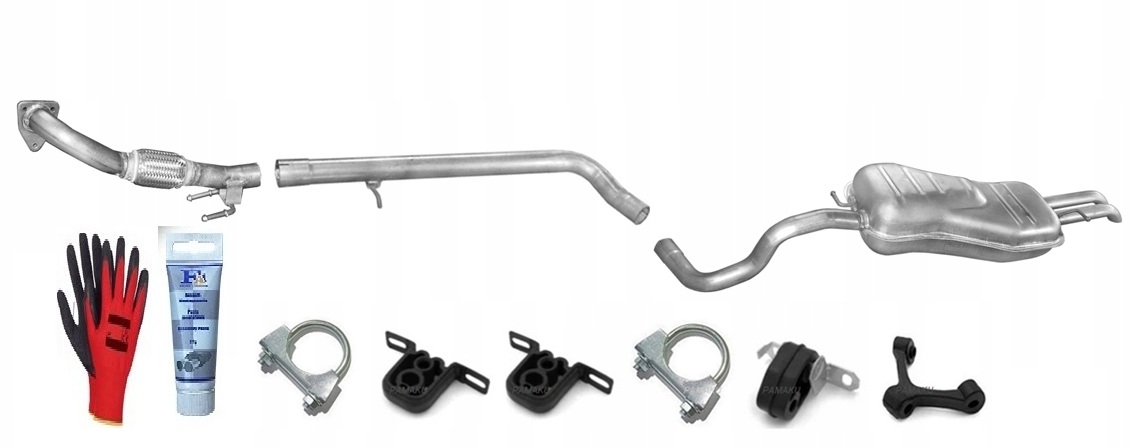 Seat Toledo 1.9 TDi (1998-2006) Výfukový Systém bonus