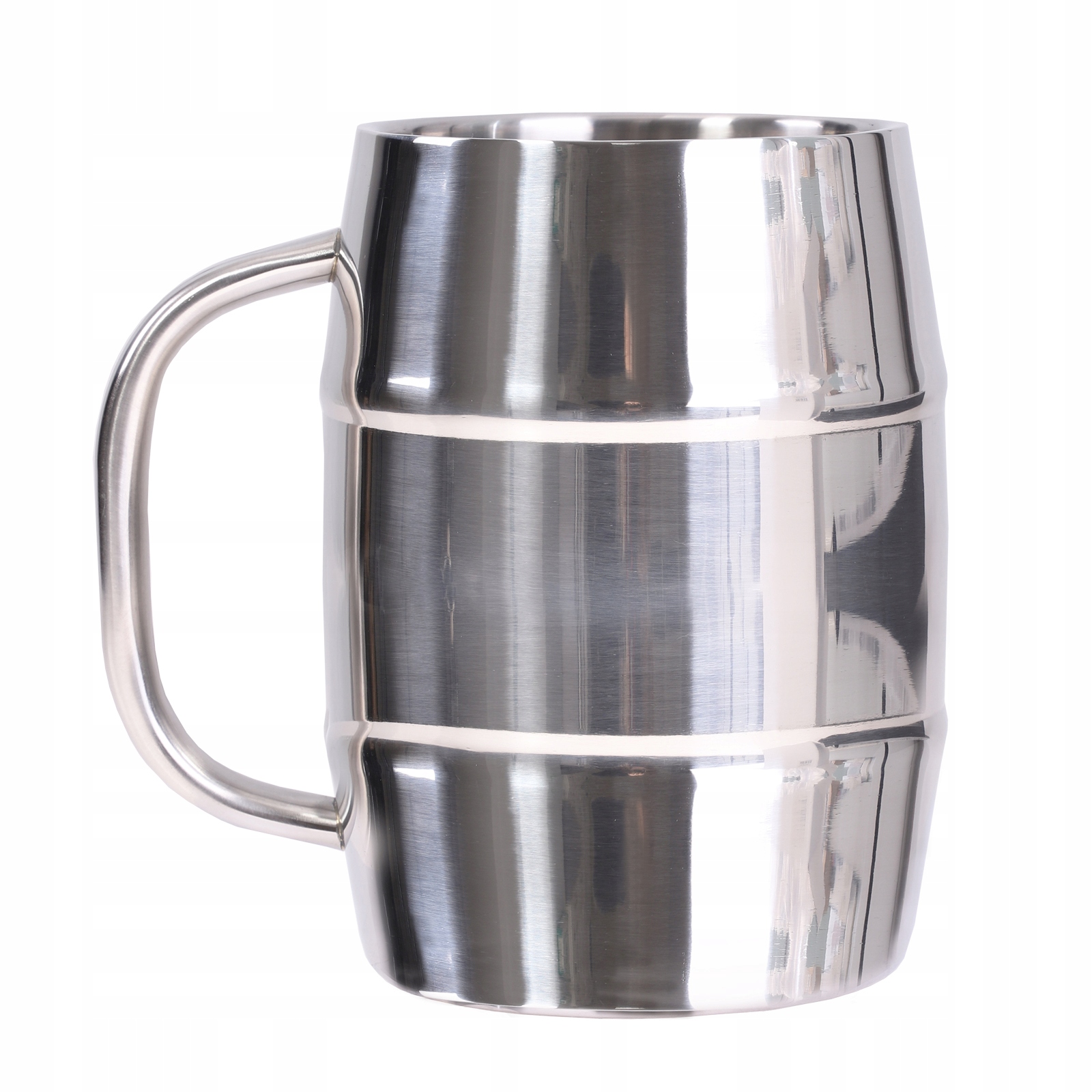 

Mfh Kufel Do Piwa 1l Stal Nierdzewna 'beczka'