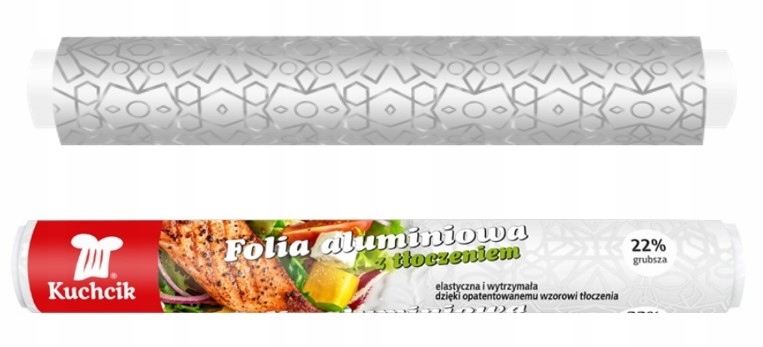 

Folia aluminiowa Kuchcik tłoczona Gruba 28cm 6m