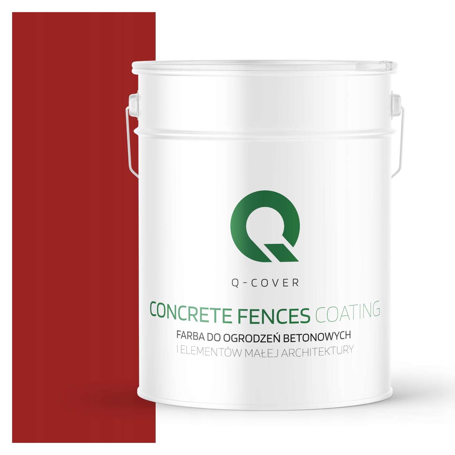 Farba Na Maľovanie Plotov Betónovej Farby Červená Ral 3001 10 L