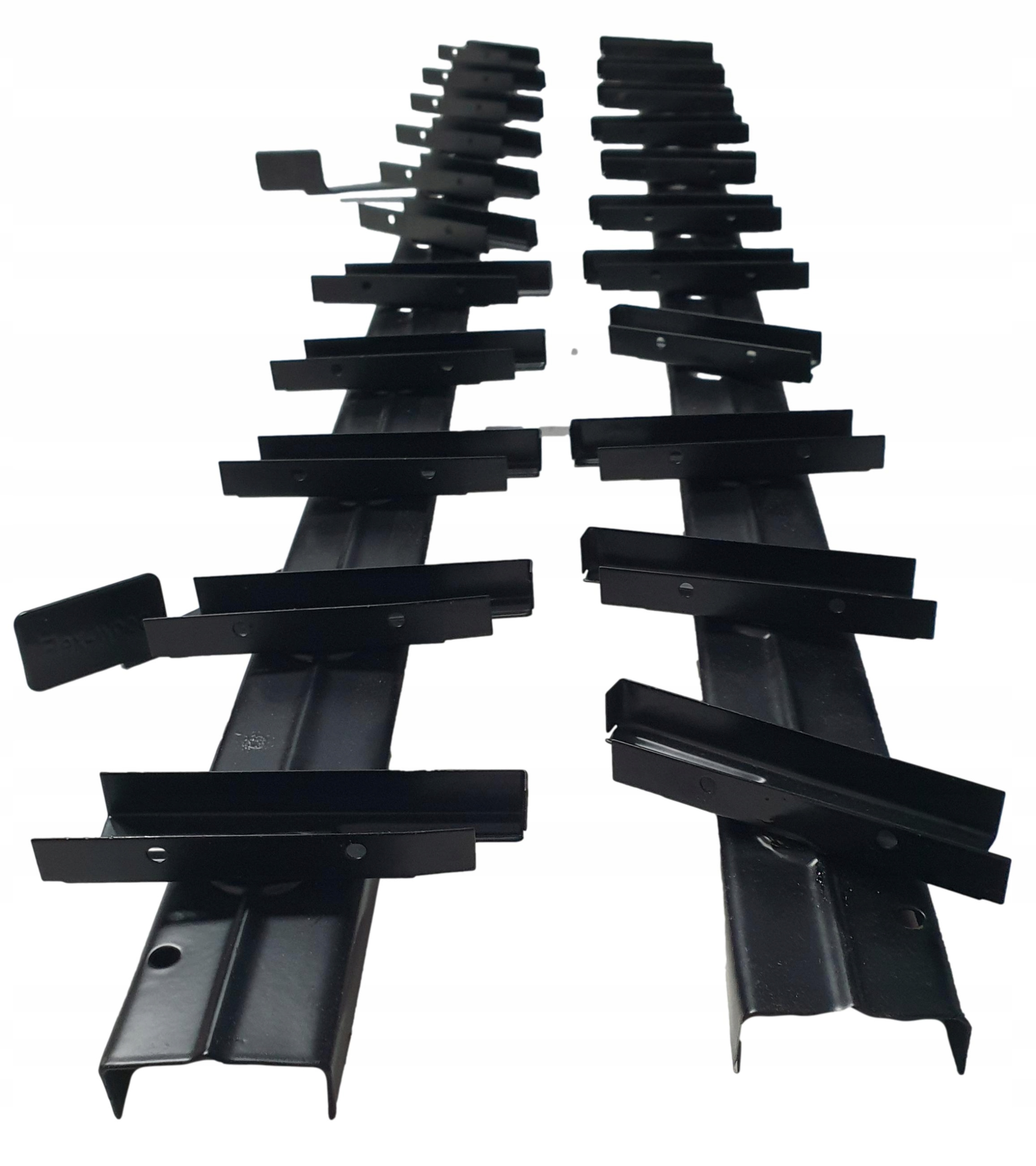 Systém vedení žaluzií. Ocel 10,9 9 Cm černá.