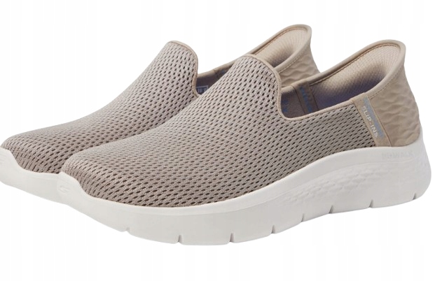 Skechers Pánské Boty Béžové Tenisky Nazouvací 43 Jtk