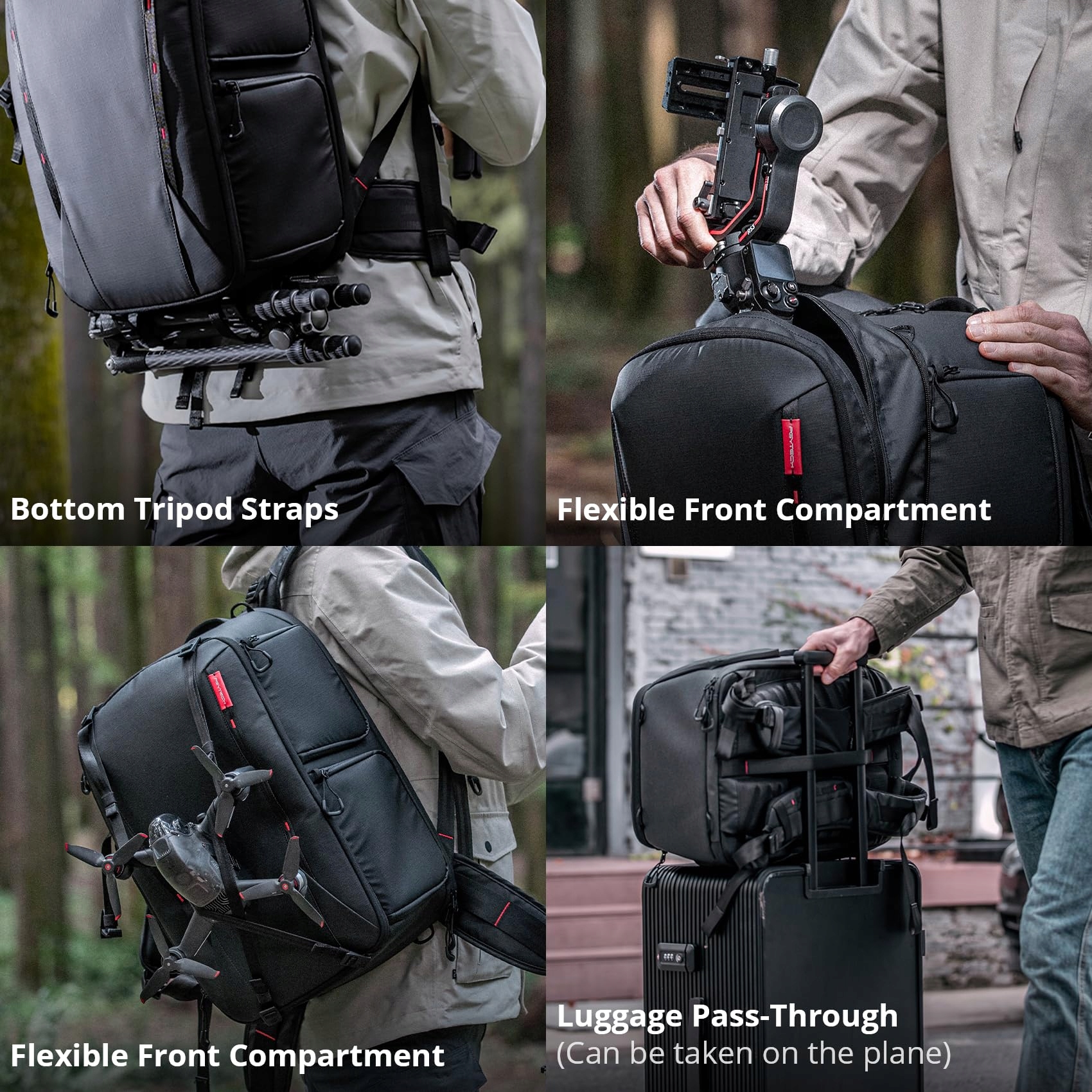 PGYTECH OneMo 2 Fotograficzny Plecak 35-45L Wodoodporny na Aparaty — miniatura 5