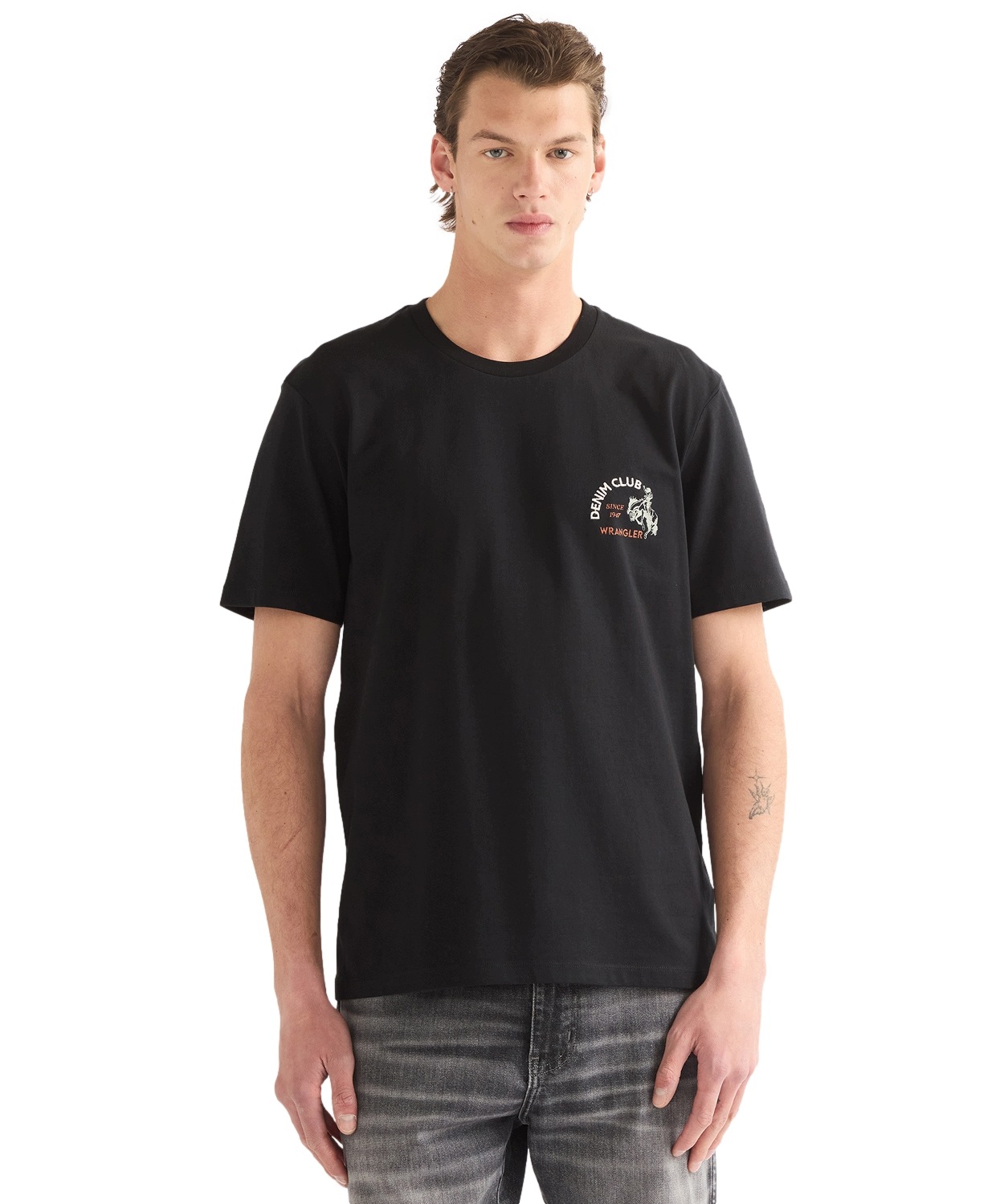 T-shirt Wrangler Small Graphic Tee 112387028 Black Beauty L