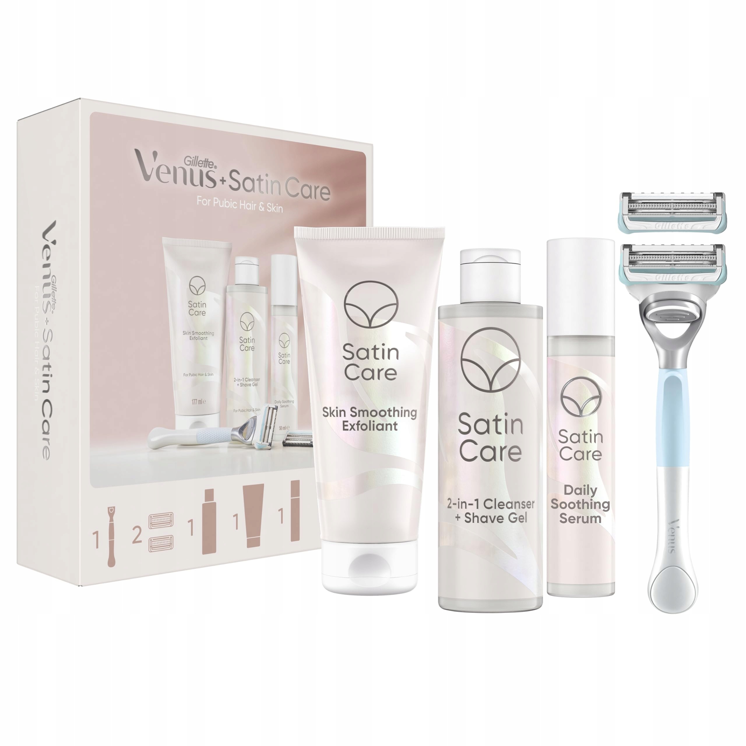 Gillette Venus Satin Care zestaw do golenia dla kobiet