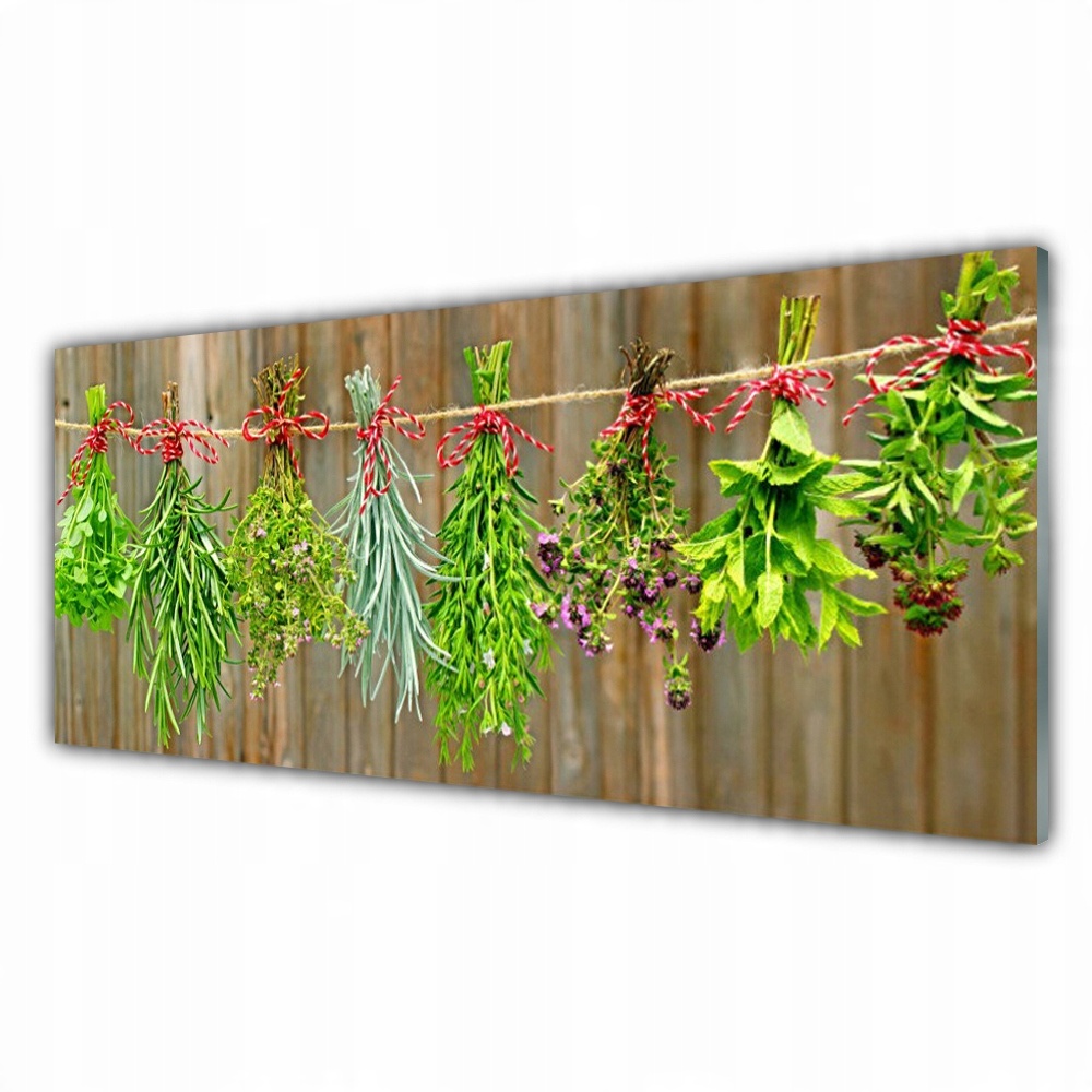 

Fotoobraz akryl 125x50 Suszone Zioła Liście Natura