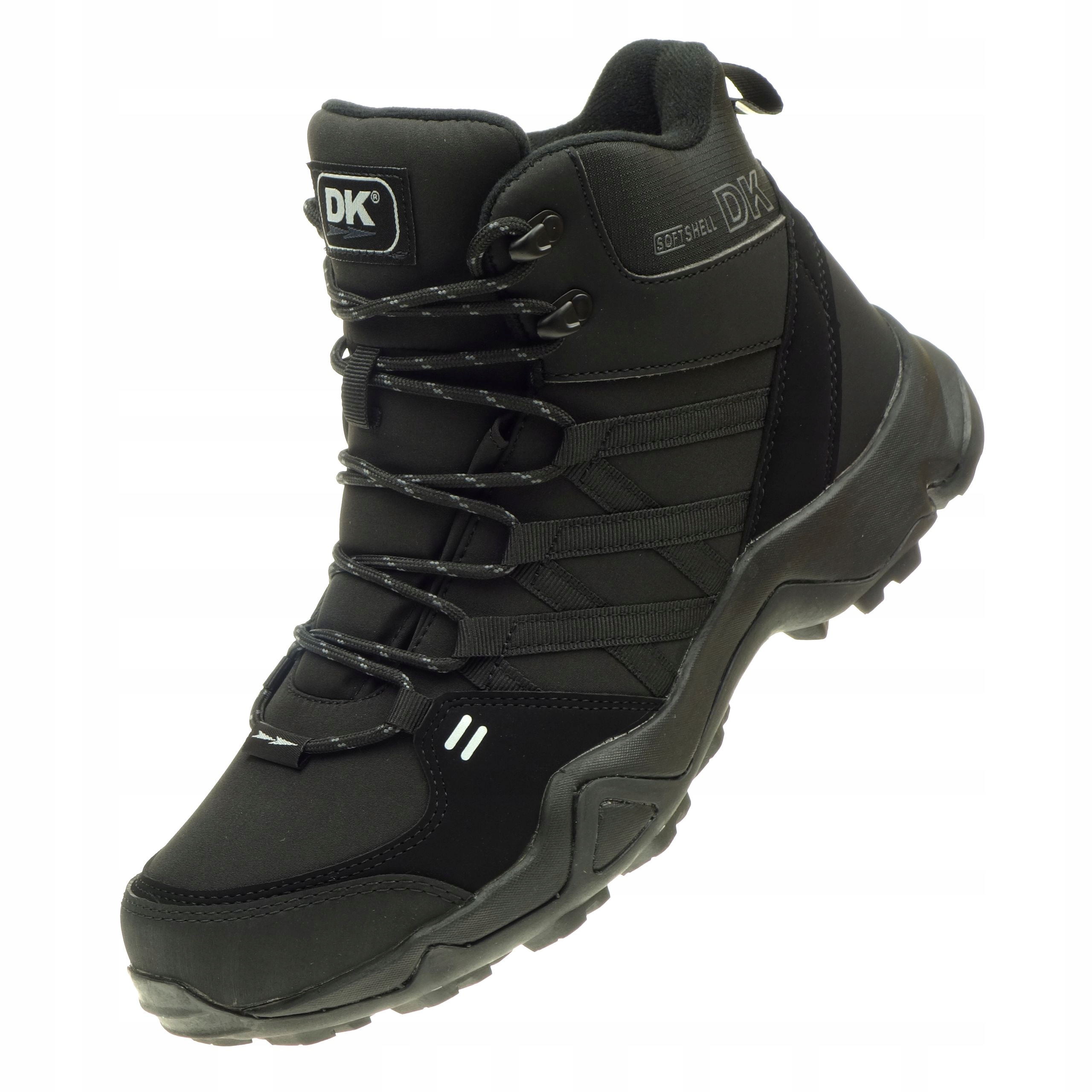 Pánské trekové boty Dk Swat High SoftShell Outdoor Black 44